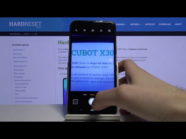 Video thumbnail for How to Enable Camera Timer in CUBOT X30?