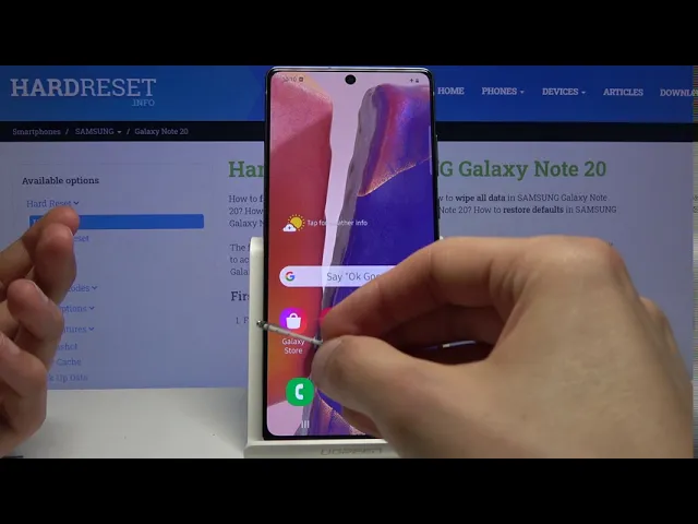 Video thumbnail for How to Insert Nano SIM to SAMSUNG Galaxy Note 20