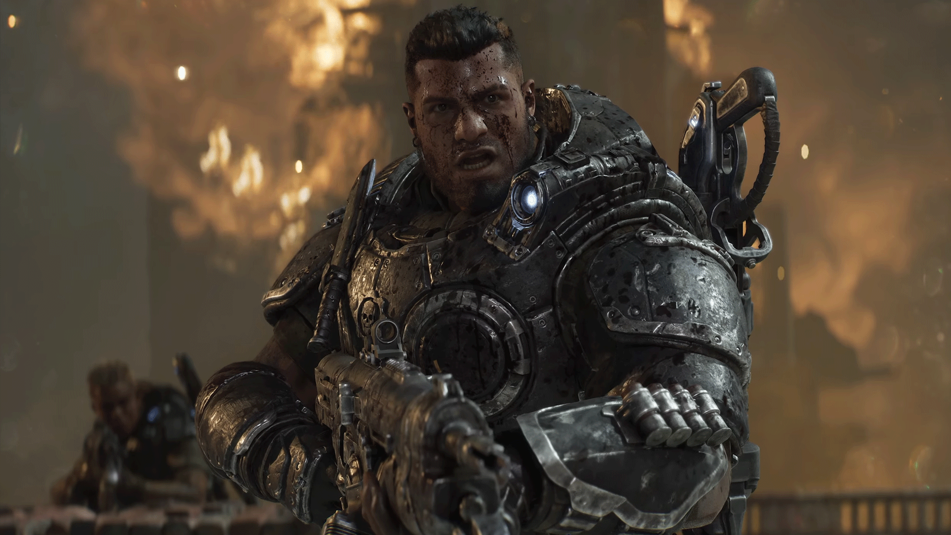 Video thumbnail for Gears Of War E-Day - Official Story Trailer | gamescom 2026