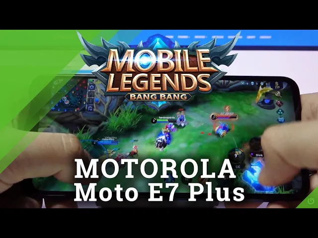 Video thumbnail for Mobile Legends Game Test on Motorola Moto E7 Plus – Gaming Performance Checkup