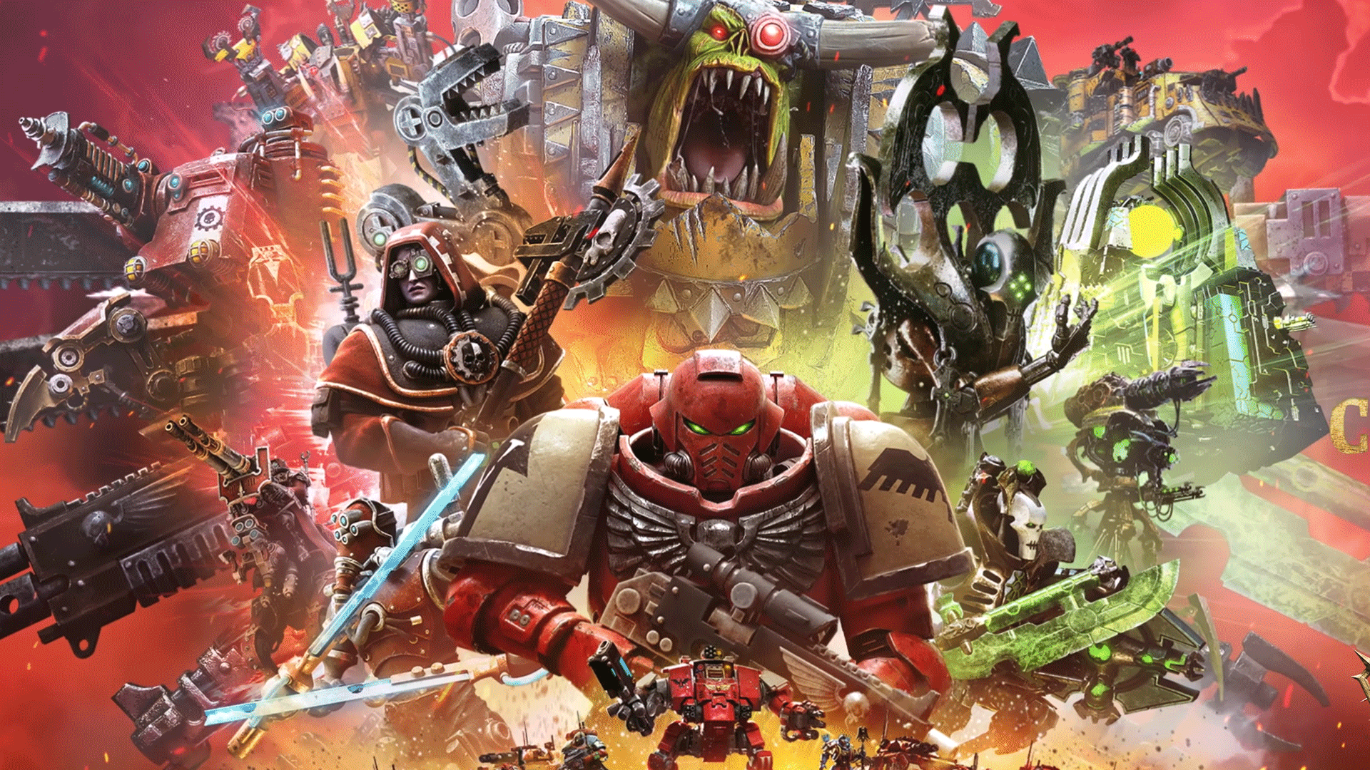 Video thumbnail for Warhammer 40,000: Dawn of War 4 - Official 2v2 Team Skirmish Maelstrom Gameplay Overview