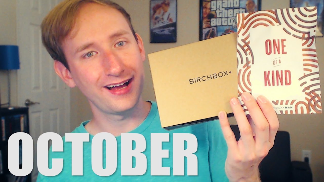 Video thumbnail for UNBOXING BIRCHBOX MAN (October 2016)