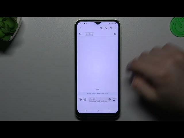 Video thumbnail for Forward Text Message - SMS App on SAMSUNG Galaxy M04