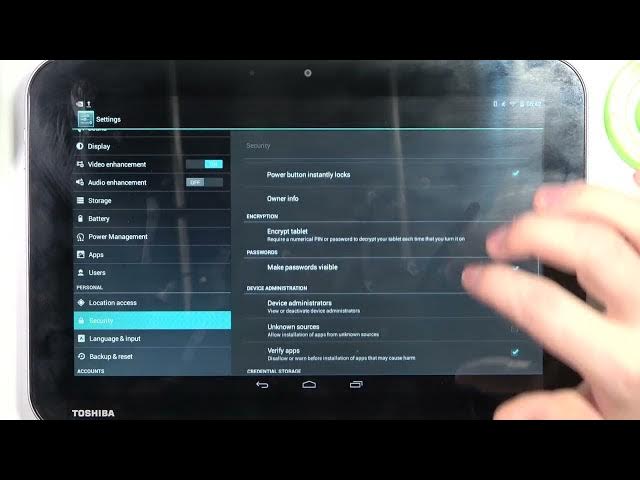 Video thumbnail for TOSHIBA Excite AT104 - Does It Have Fingerprint Sensor