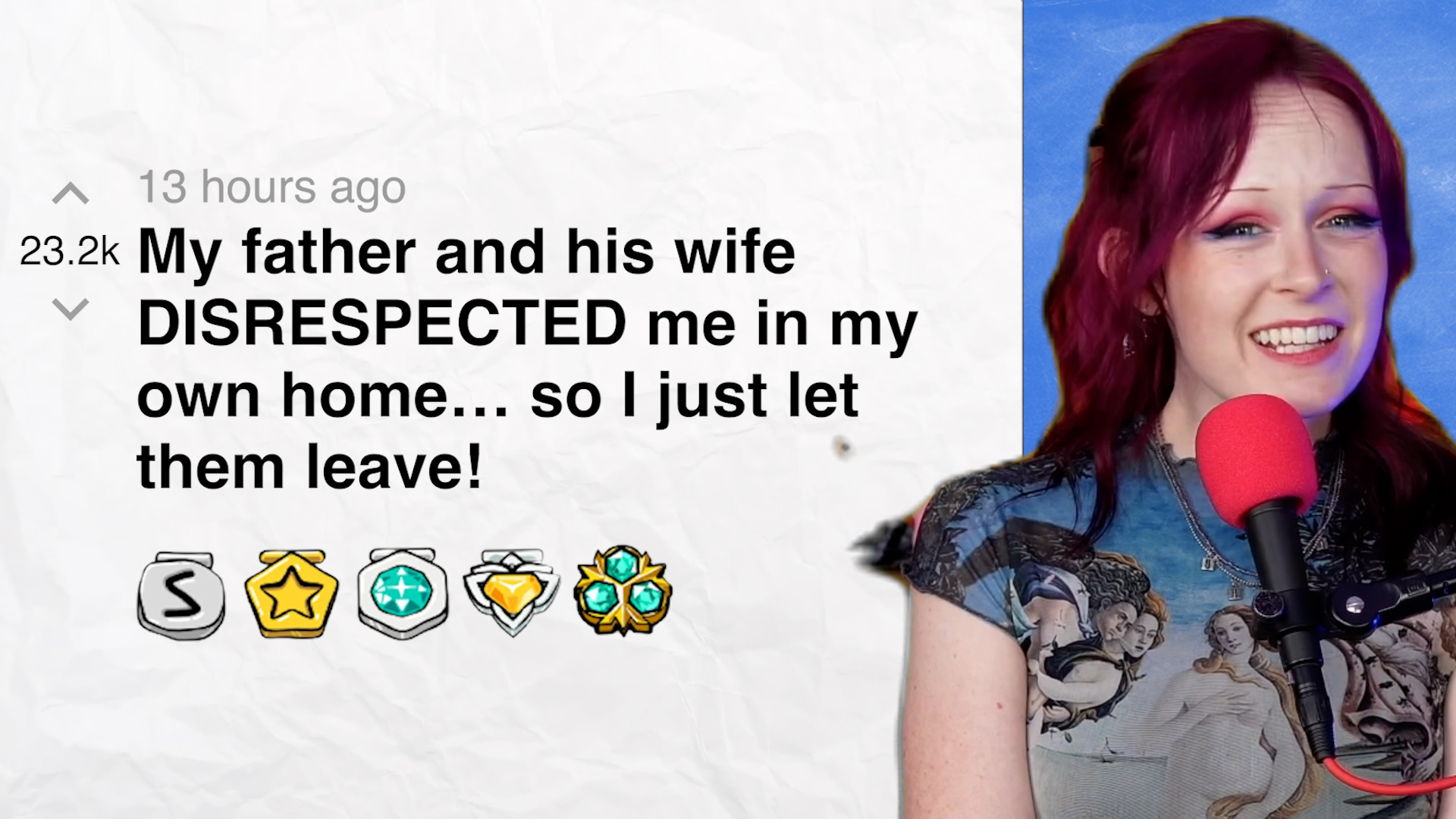 Video thumbnail for My father and his wife DISRESPECTED me in my own home… so I just let them leave!  | Reddit Stories