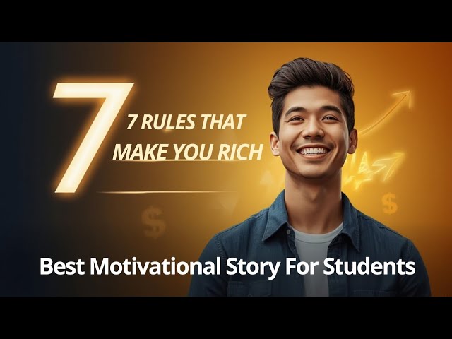 Video thumbnail for 7 Rules That Will Make You Rich & Successful | Best Motivational Story For Students