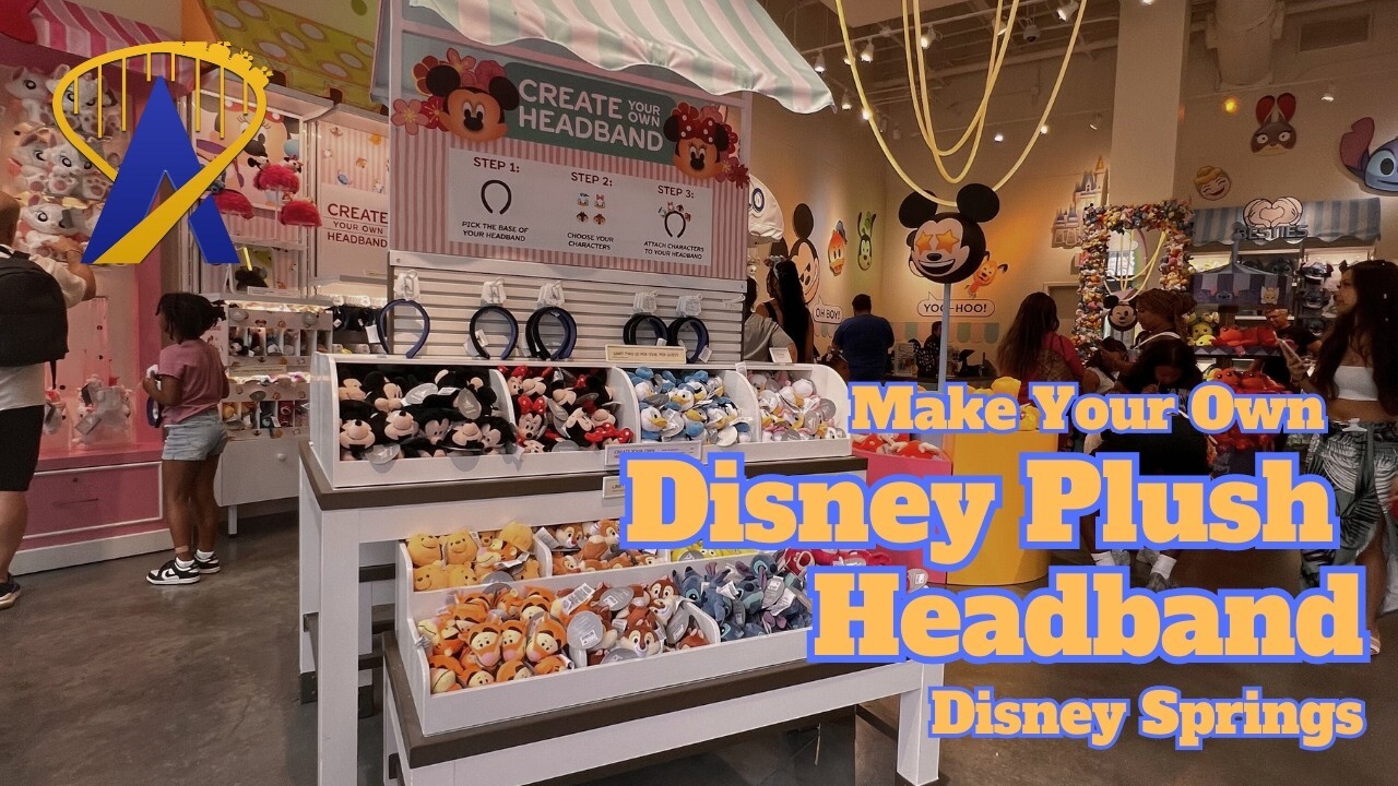 Video thumbnail for Build Your Own Disney Headband At Ever After In Disney Springs