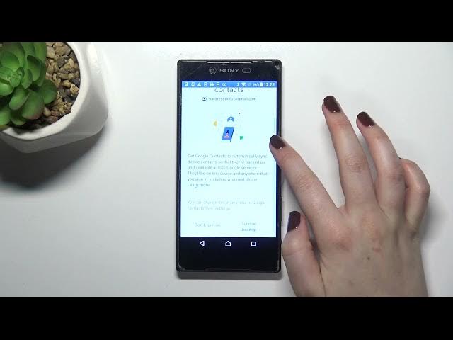 Video thumbnail for How to Manage Google Account on SONY Xperia Z5 Premium | Set Up Account on SONY Xperia Z5 Premium