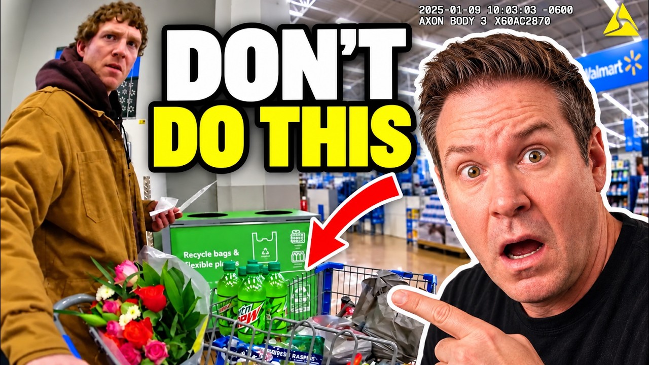 Video thumbnail for They Know You're STEALING at Self-Checkout - Here's When They ARREST You