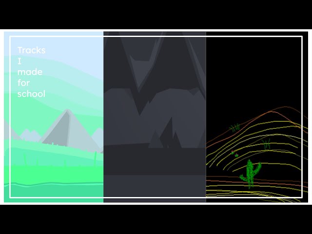 Video thumbnail for Tracks I made For a Music Assignment!