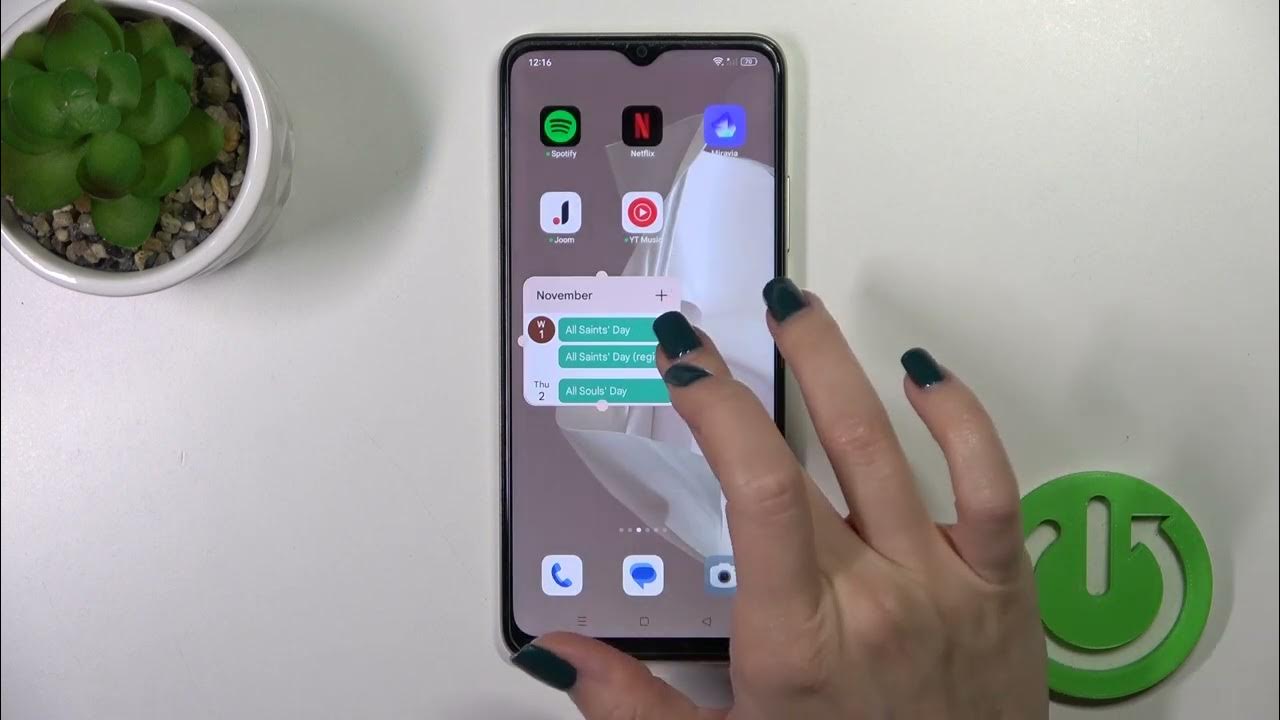 Video thumbnail for How to Add & Remove Home Screen Widgets on OPPO A38?