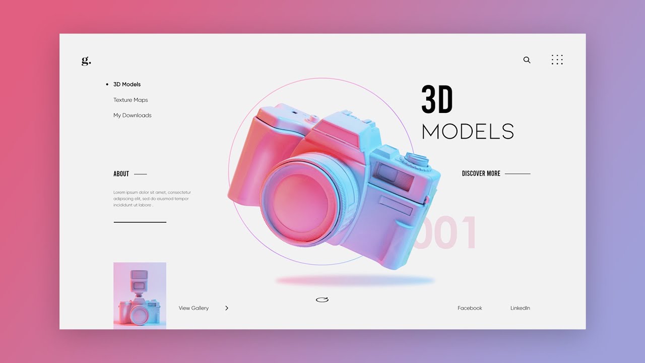 'Video thumbnail for How To Make UI Design _ Create Website UI Design Using Adobe XD'
