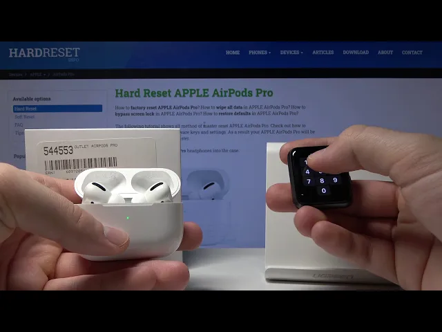 Video thumbnail for AirPods Pro Active Noice Cancellation on Apple Watch