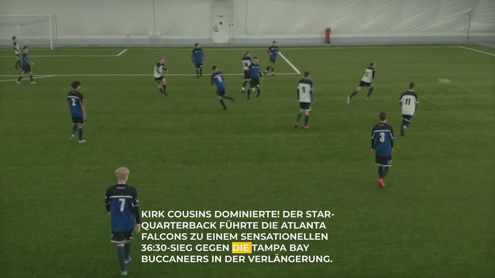 'Video thumbnail for Kirk Cousins dominant! Falcons besiegen Bucs in epischem Overtime-Thriller'