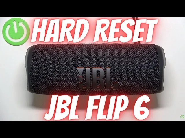 Video thumbnail for How to Hard Reset JBL Flip 6?