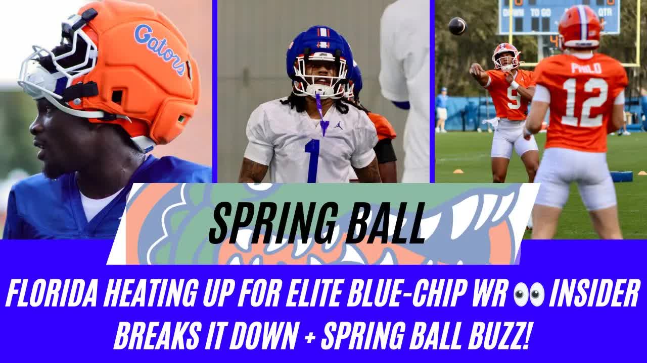 Video thumbnail for Florida Gator Insider Joins Us LIVE: Day 1 Spring Ball Intel You NEED to Hear