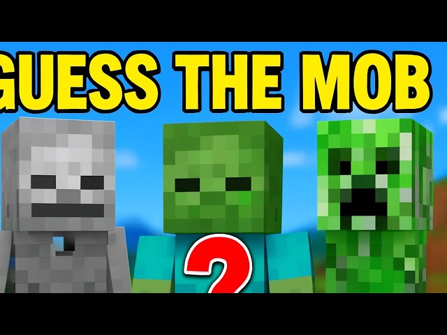 Video thumbnail for Guess the Minecraft mob in under 2 minutes!