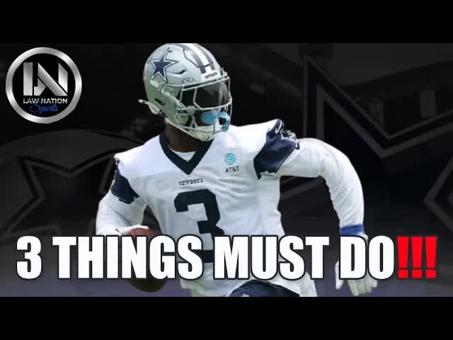 Video thumbnail for law nation sports: cowboys vs eagles week 1 preview: dak prescott, micah parsons & offensive strategy