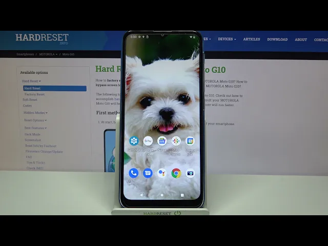 Video thumbnail for Enable Adaptive Brightness / Manage Display Settings  - MOTOROLA Moto G10