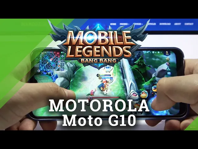 Video thumbnail for Efficiency Test of Motorola Moto G10 while Playing Mobile Legends - High Quality Settings