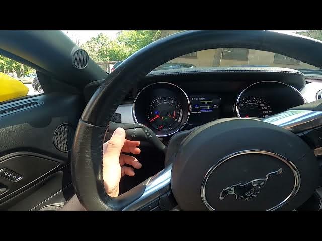 Video thumbnail for How to Enable or Disable High Beam in Ford Mustang VI ( 2014 – now ) | Use High Beam