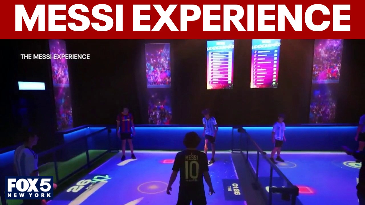 Video thumbnail for Inside 'The Messi Experience' coming to American Dream Mall