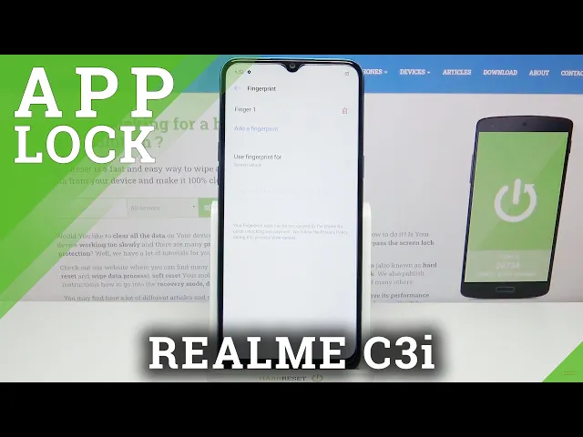 Video thumbnail for How to Lock Apps with Fingerprint in REALME C3i – App Limit Access