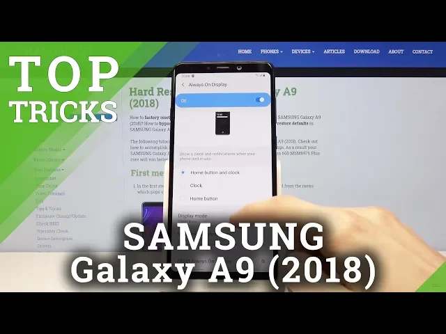 Video thumbnail for TOP TRICKS for SAMSUNG Galaxy A9 (2018) – Best Options & Cool Features