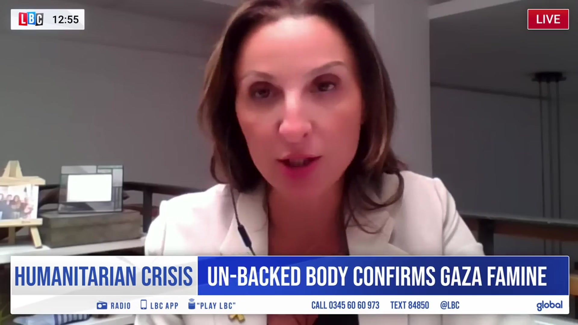 'Video thumbnail for Israeli diplomat: The UN is 'misled by propaganda' | LBC'