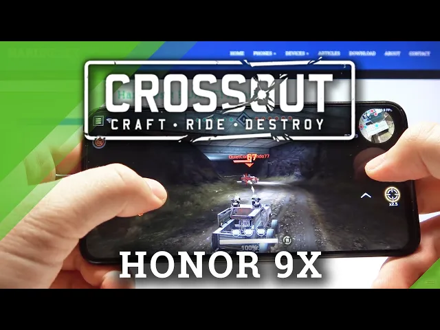Video thumbnail for CROSSOUT Gameplay on Honor 9X – Graphics / Efficiency Test