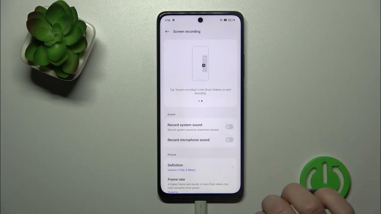 Video thumbnail for How to Change Screen Recorder Sound Settings on REALME 11