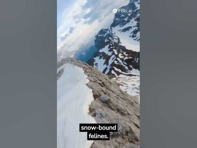 Video thumbnail for Cats on the snow |Cats acting shy |