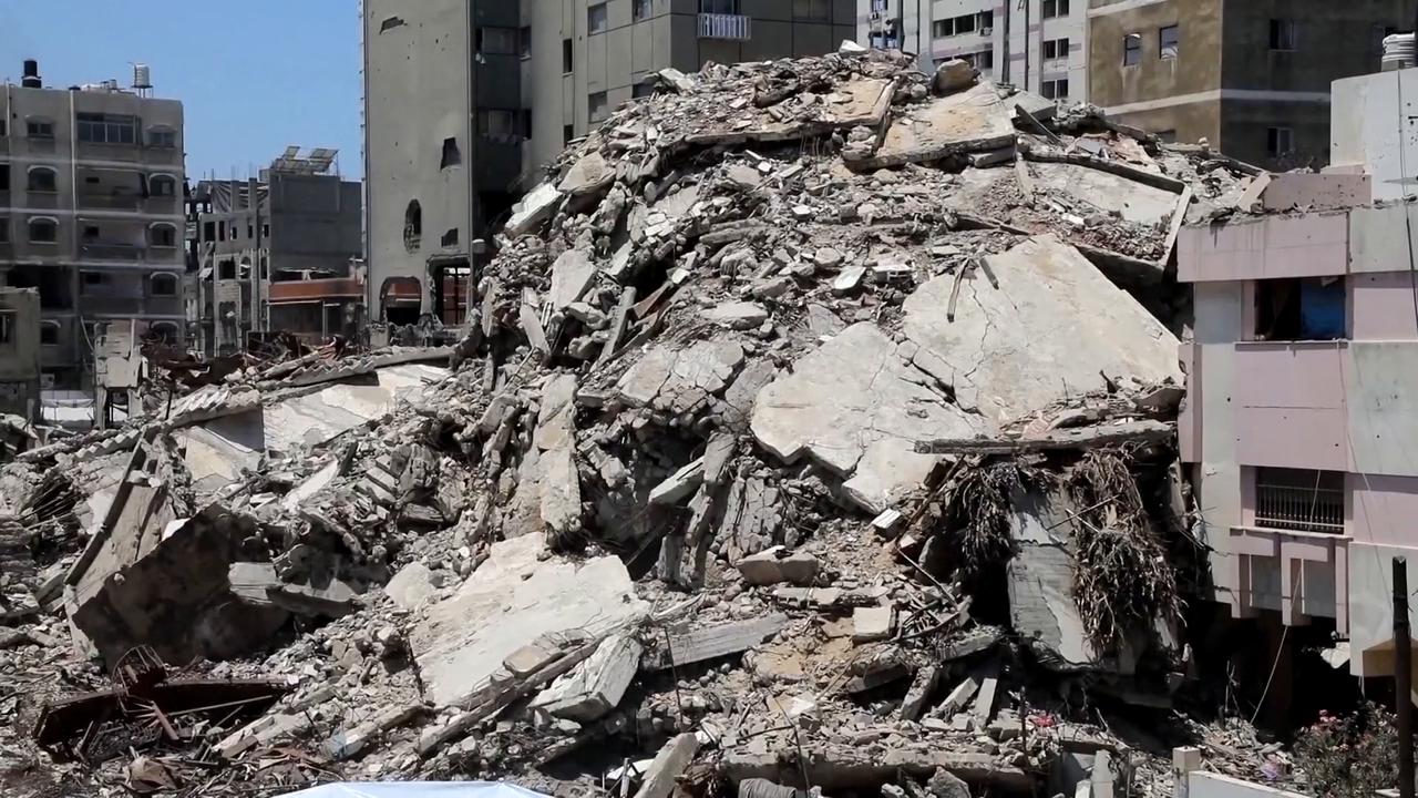 Video thumbnail for Hamas accuses Israel of using military claims to justify violations in Gaza.