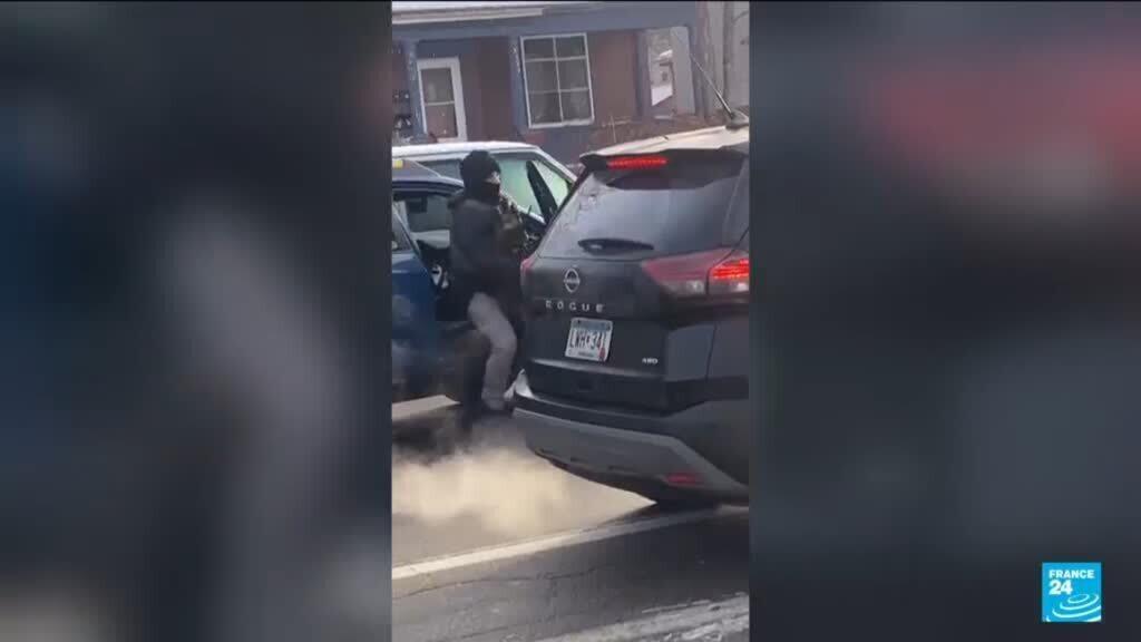 Video thumbnail for ICE officer kills a woman in Minneapolis