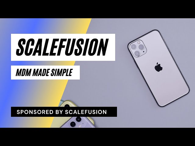 Video thumbnail for Scalefusion makes MDM simple