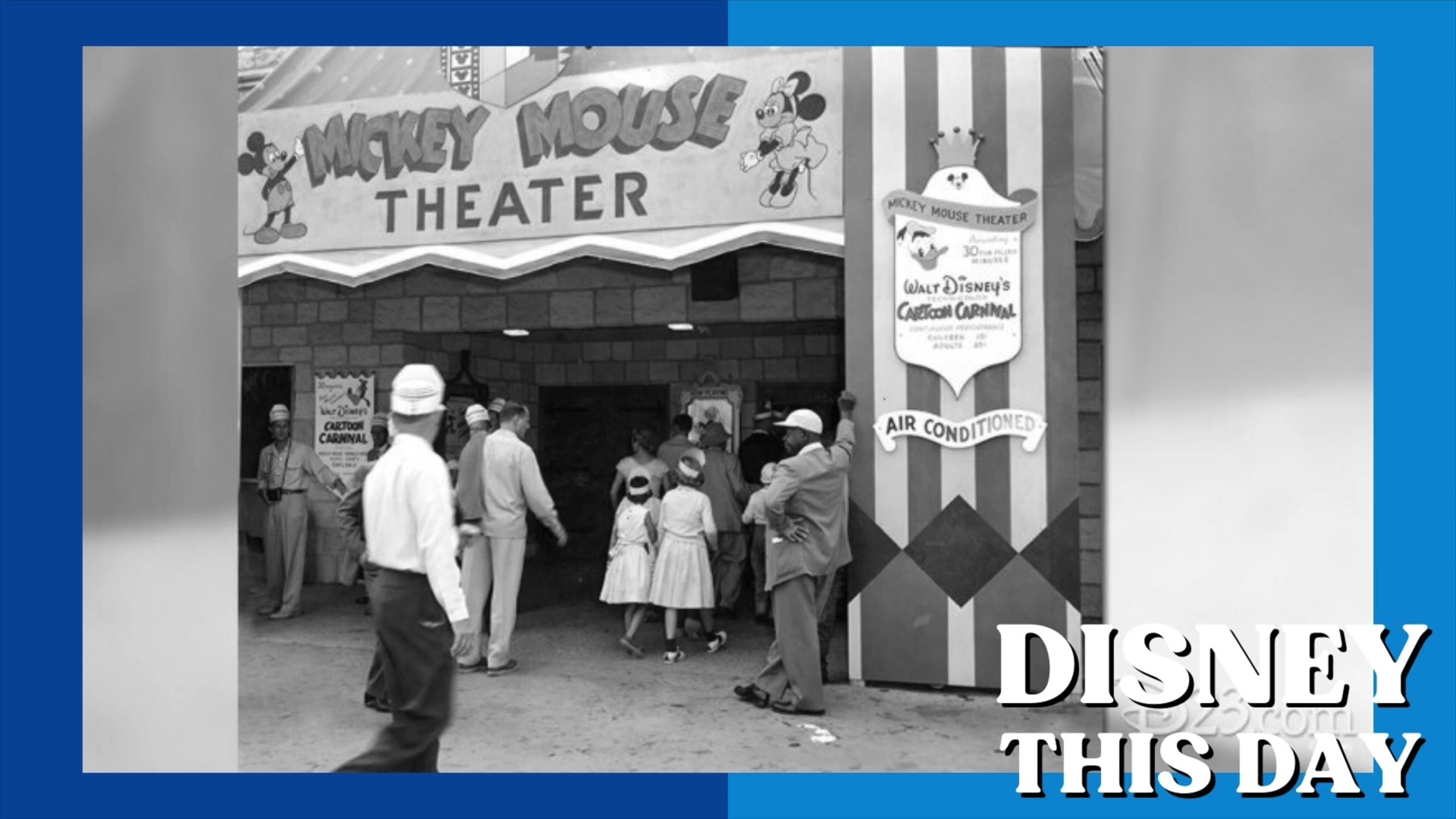 'Video thumbnail for Mickey Mouse Club Theatre | DISNEY THIS DAY | August 27, 1955'