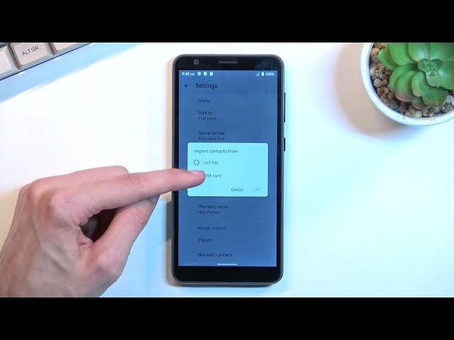 Video thumbnail for How to Copy Contacts in ZTE Blade A31 - Backup Saved Contacts
