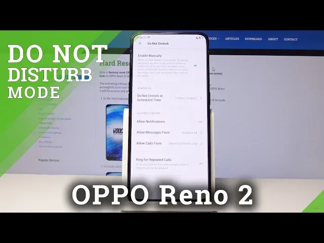 Video thumbnail for OPPO Reno 2   DND