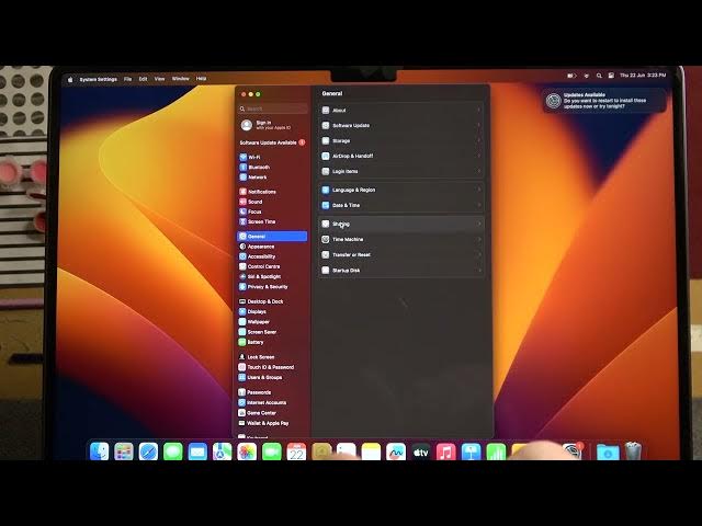 Video thumbnail for How To Manage Sharing Services On Macbook Air M2 2023