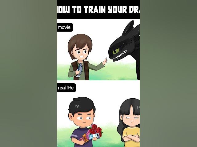 Video thumbnail for How to train your dragon #memes #love