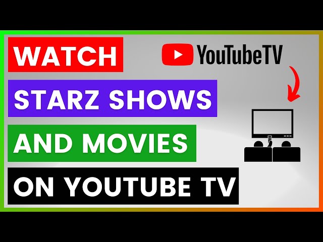 Video thumbnail for How To Watch Starz Shows And Movies On YouTube TV? [in 2025]