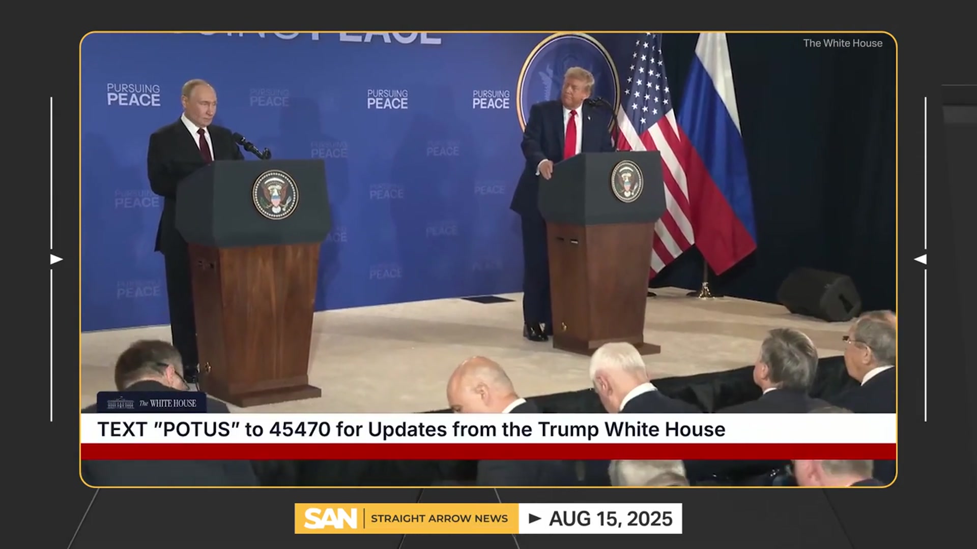 'Video thumbnail for Trump, Putin conclude Alaska summit with no deal on Ukraine war'