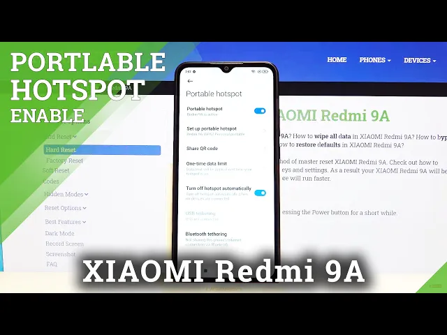Video thumbnail for How to Share Wi-Fi in Xiaomi Redmi 9A – Set Up Portable Hotspot