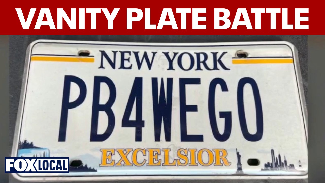 Video thumbnail for LI man wins fight to keep 'PB4WEGO' vanity plate