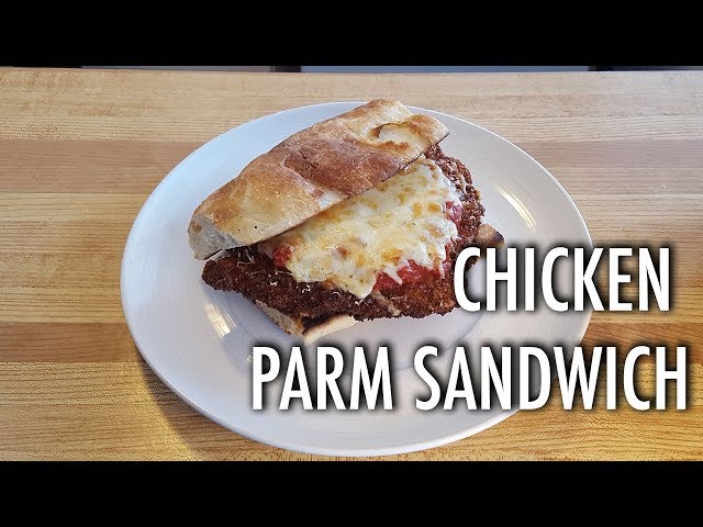 Video thumbnail for Crispy Cheesy Chicken Parm Sandwich | Dinner Recipes | Cooking with Anadi