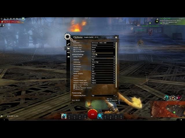 Video thumbnail for How To Change Interface Size In Guild Wars 2