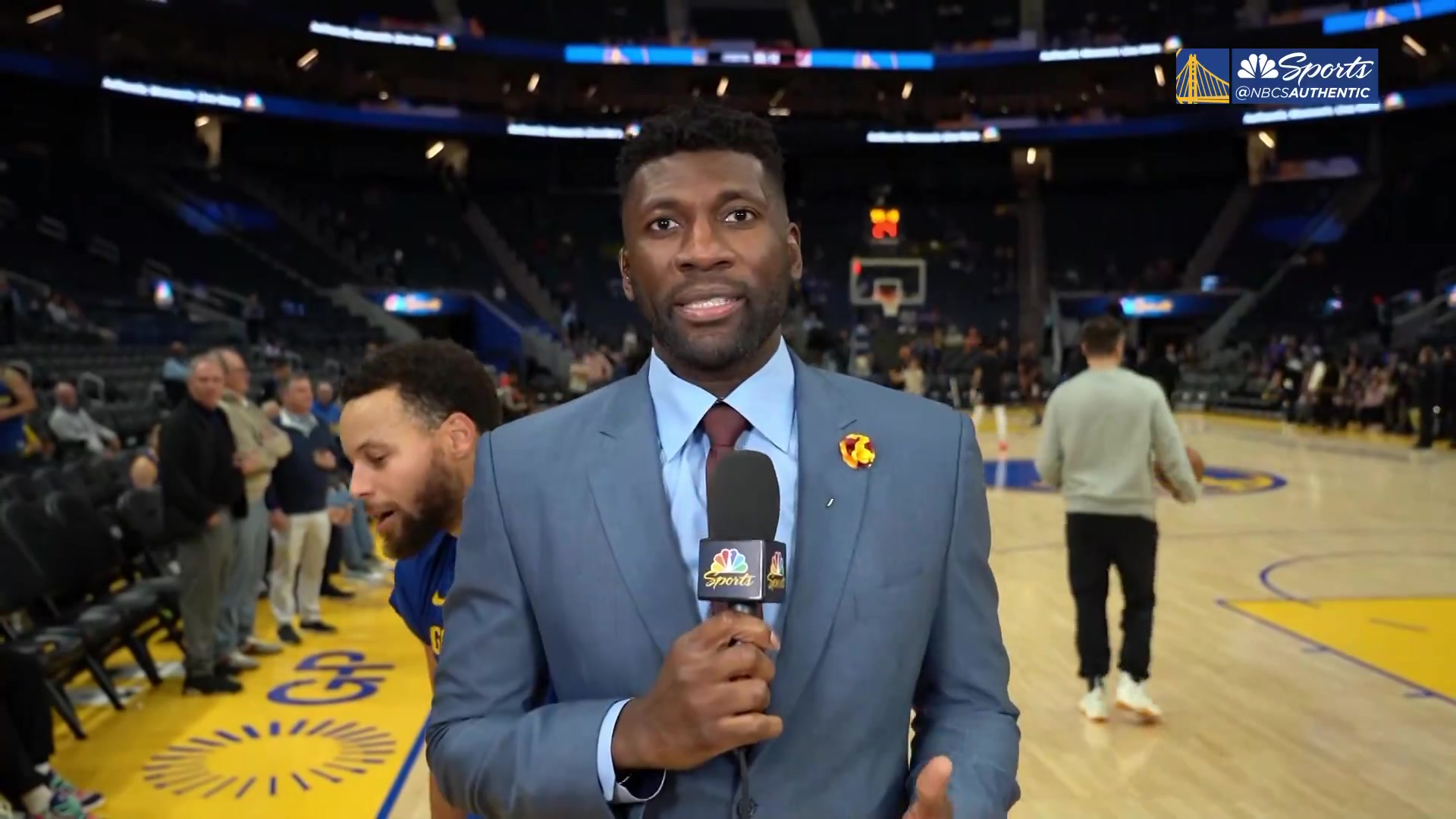 Video thumbnail for Steph was trolling 😭