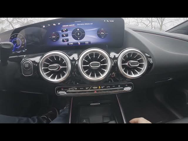 Video thumbnail for MERCEDES-BENZ EQA – How to Enter & Manage Climate Control Menu