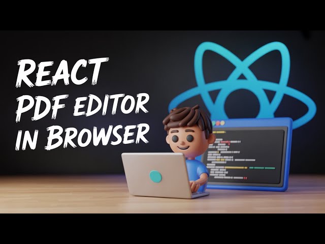 Video thumbnail for Build a React.js PDF Editor to Split,Merge,Delete & Export Pages to Image Using PDF-LIB in Browser