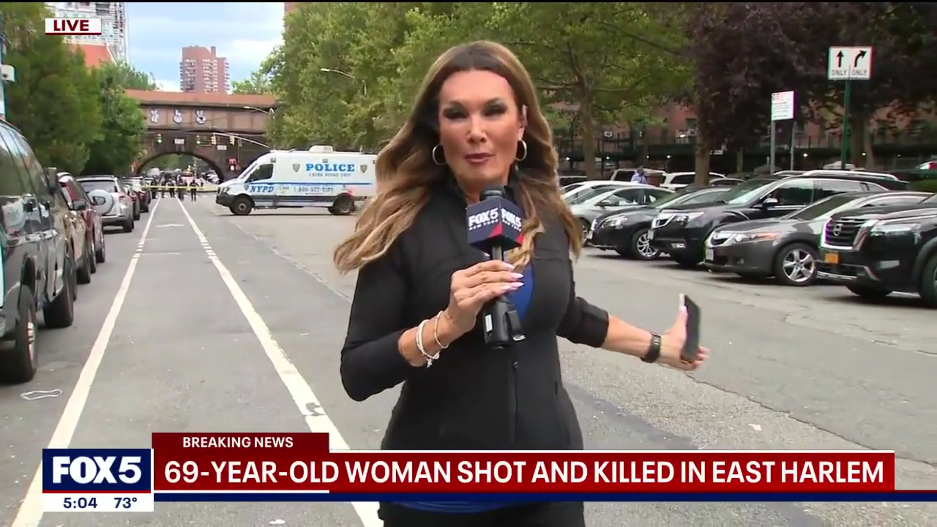 'Video thumbnail for 69-year-old woman shot and killed in East Harlem'